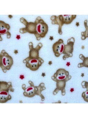 BABY STARTERS Sock Monkey Blanket Full Stars